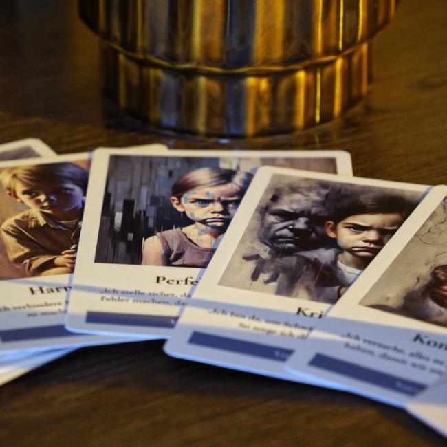 Jeu de cartes Pages intérieures