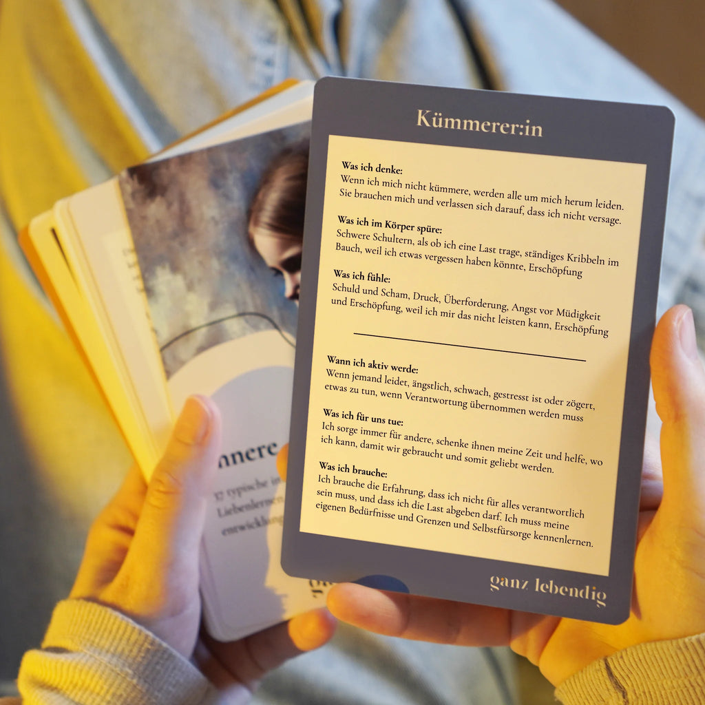 Kartenset Innere Seiten